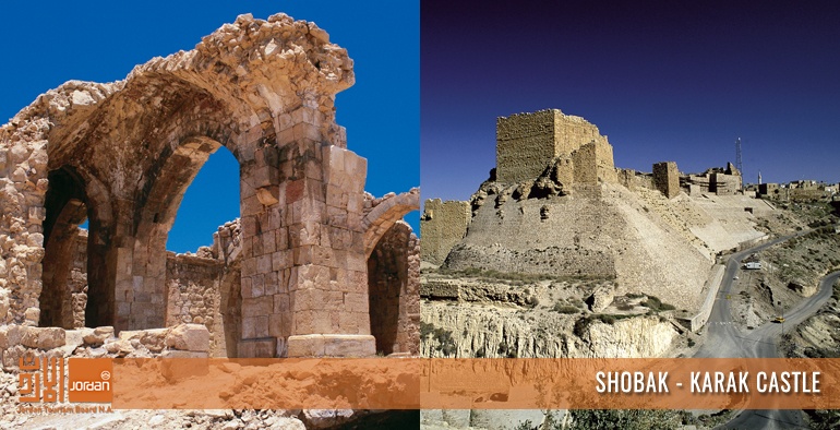 Karak - Shobak Castle - Overnight in Petra