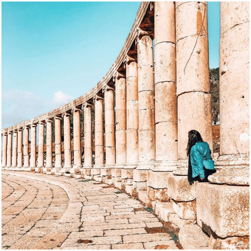 columns in jordan