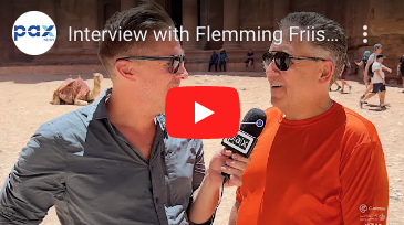 Interview with Flemming Friisdahl, Bruce Poon Tip & travel agents in Jordan