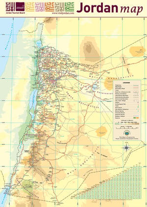 Jordan_Country_Map