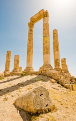 Portrait Image of Amman Citadel