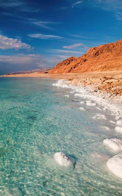 Portrait Image of the Dead Sea