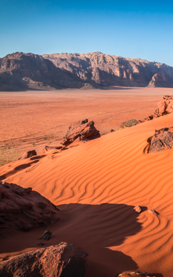 Portrait Image of Wadi Rum